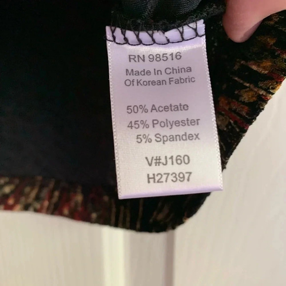 Coldwater Creek Vintage Art to Wear Sleeveless Top size Small Artsy Abstract - Picture 9 of 10